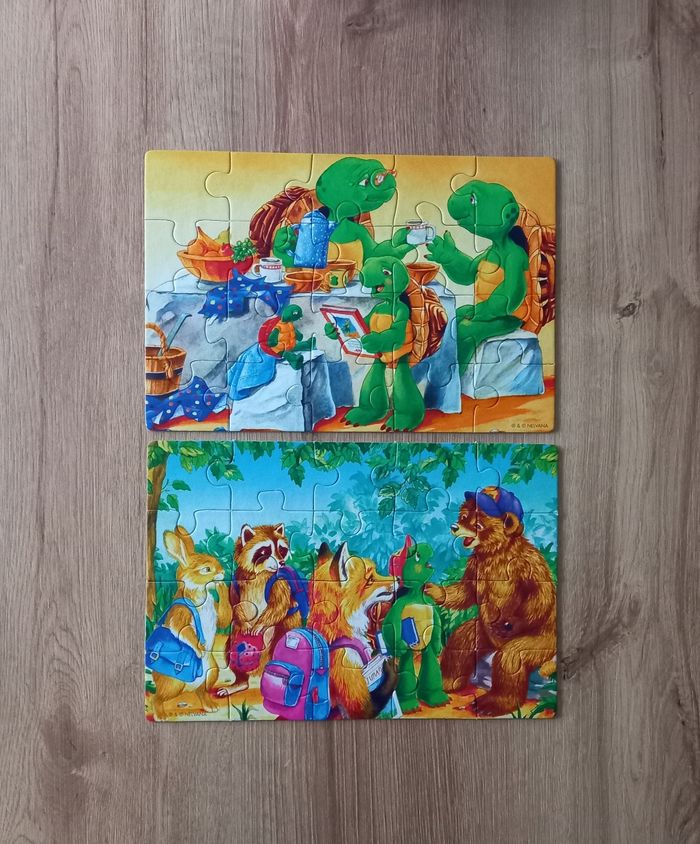 Puzzles " Clémentoni / Franklin ×2 "