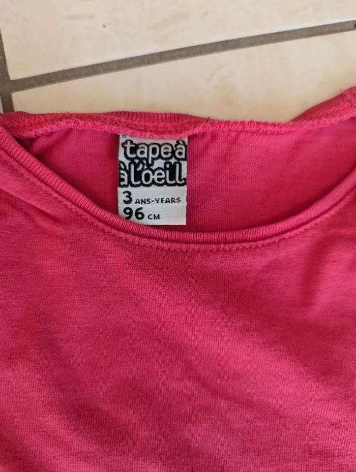 Lot de 4 tee-shirts manches longues 3 ans - photo numéro 3