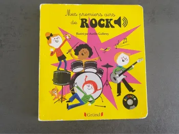 Livre sonore « Mes premiers airs de rock » Gründ