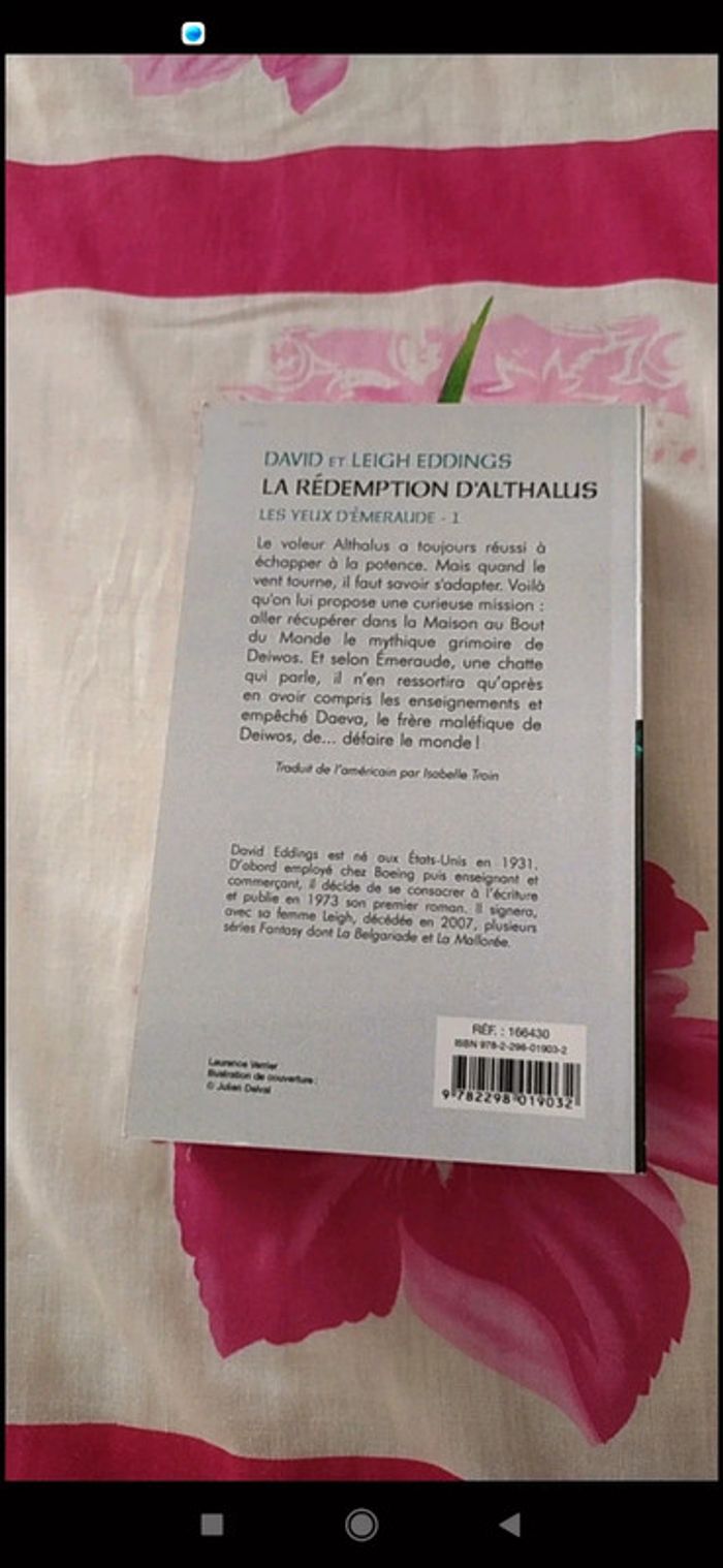 La Rédemption d’Althalus de David et Leigh Eddings - photo numéro 2