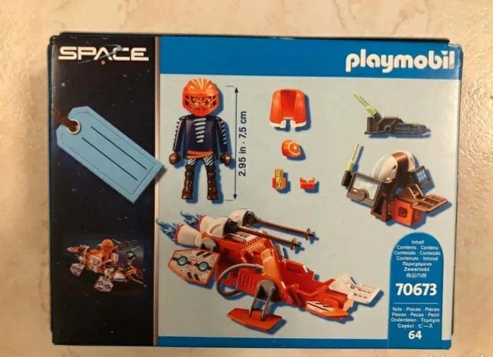 Playmobil 70673 Space Pilote et navette rapide neuf ds emballage - photo numéro 2