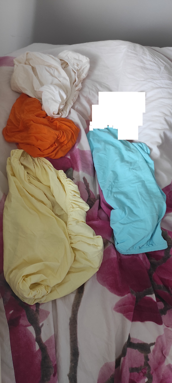 Lot draps housses