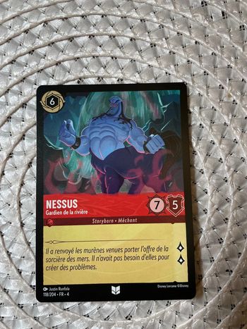 Carte Lorcana - Nessus : Gardien de la rivière - 118/204 - FR - 4