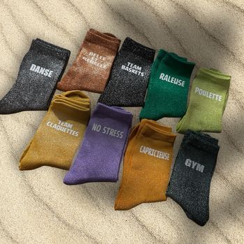 Chaussettes paillettes