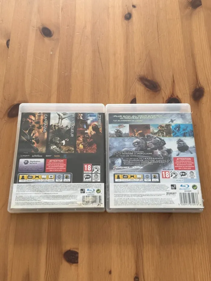 Lot Call of Duty BO2 & MW2 - BE - PS3 - photo numéro 2