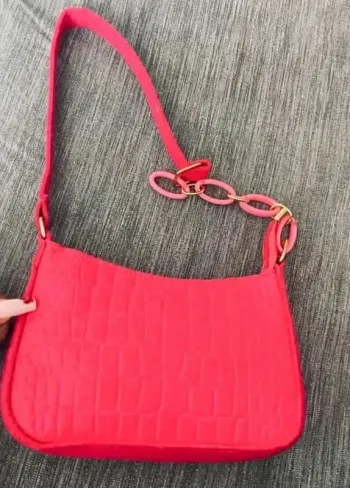 Sac à main rose fourre tout