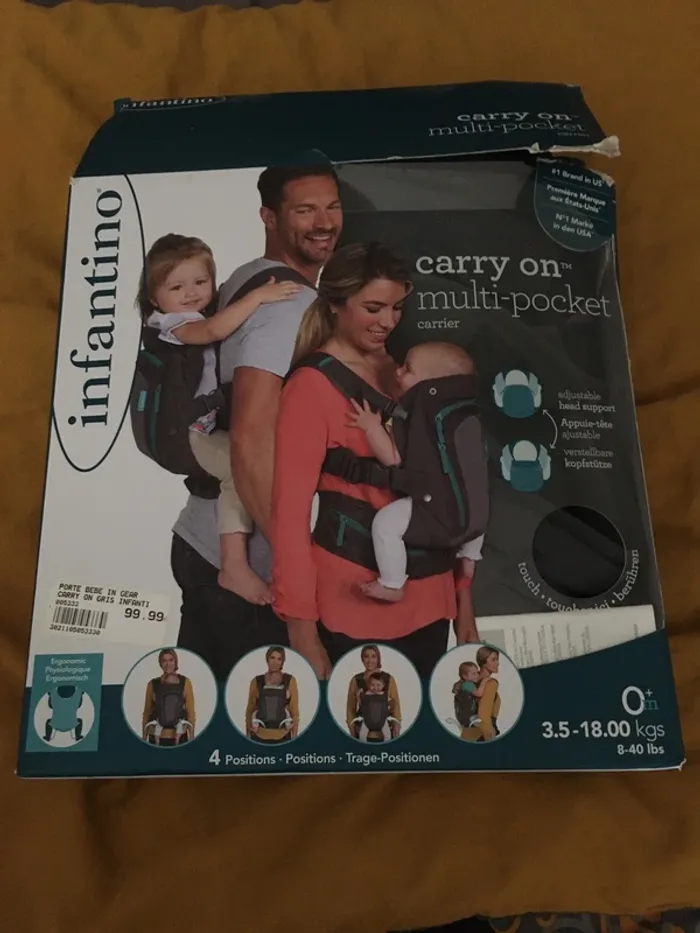 Porte bébé 4 positions Infantino