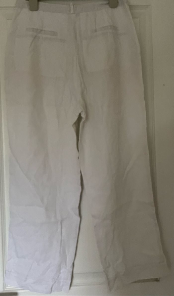 Pantalon femme en lin - photo numéro 2