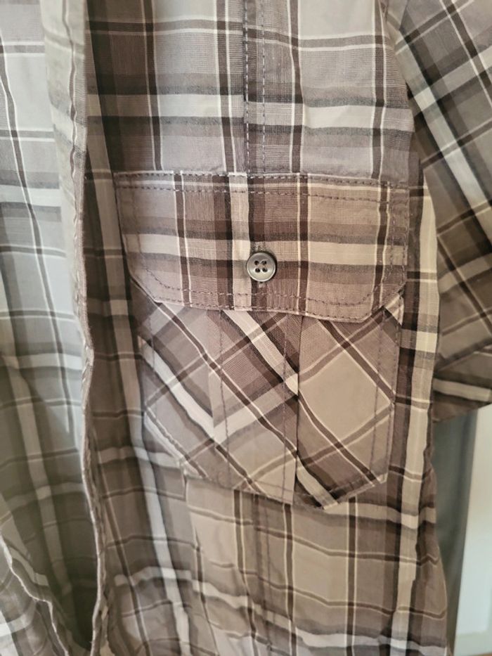 Chemise grise a carreaux Jules - photo numéro 4