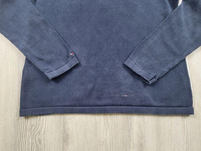 Pull Tommy Hilfiger homme M – motif losange bleu/blanc – bon état d’usage - photo numéro 7