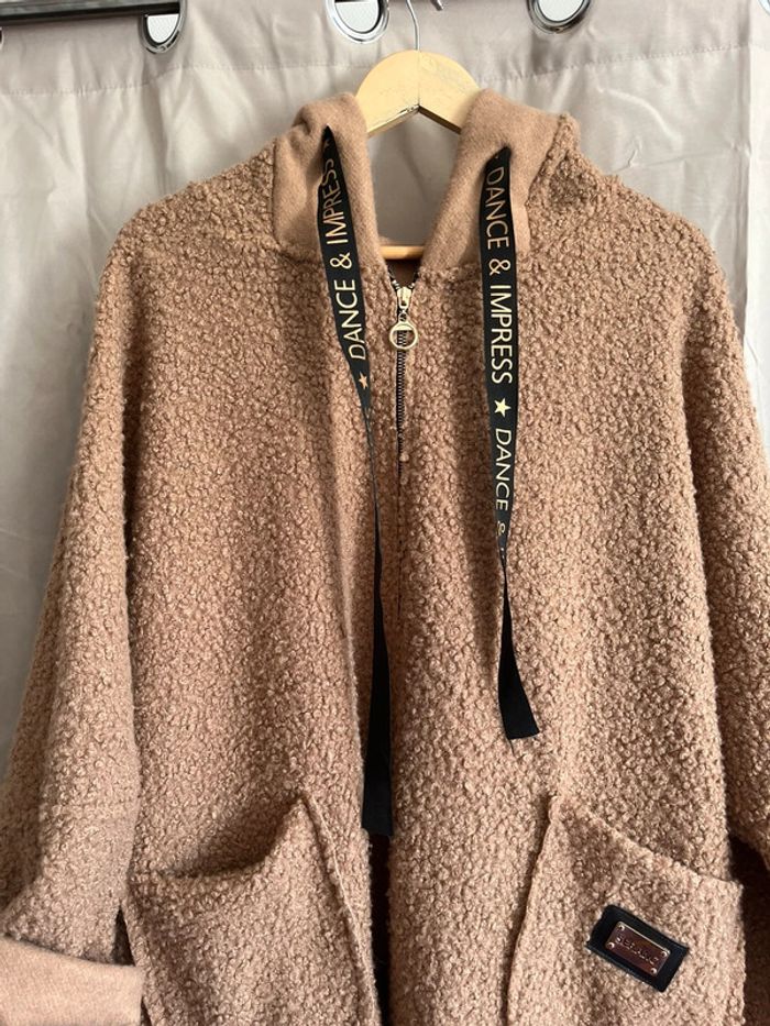 Manteau oversize bouclette TU - photo numéro 3
