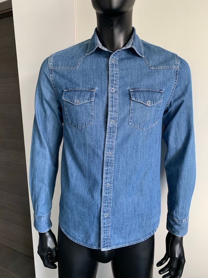 Chemise en jean - Zara - taille S - photo numéro 7