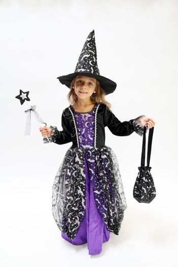 Déguisement Halloween sorcière complet fille
