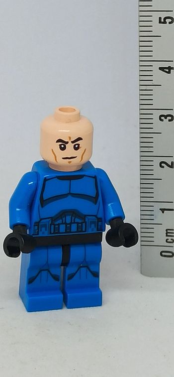 Figurine homme senate commando tenue bleue lego