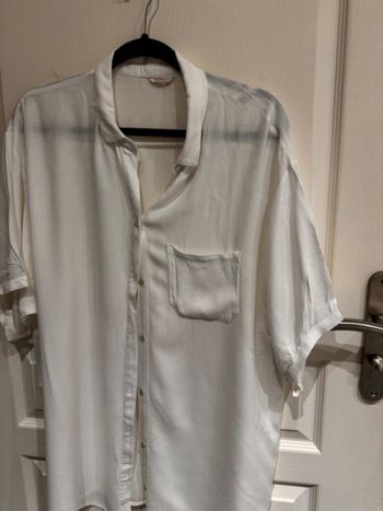 Chemise longue effet loose Esprit taille L