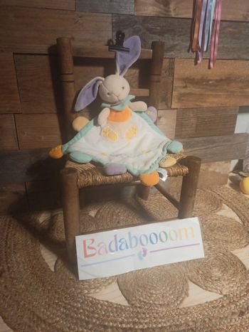 Doudou lapin super doudou baby nat tbe