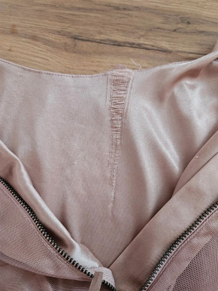 Robe femme rose poudré 38 h&m - photo numéro 5