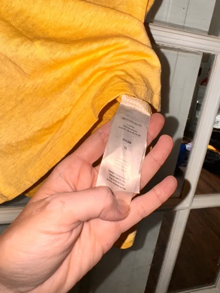 T-shirt en lin des petits hauts Taille 2 - photo numéro 5