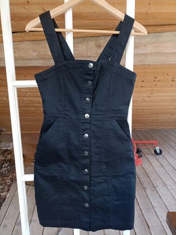 Robe Denim noir H&M