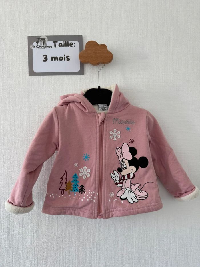 Gilet Minnie - taille 3 mois 🌸