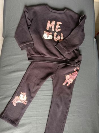 Ensemble jogging noir 🦄 Taille 36 mois