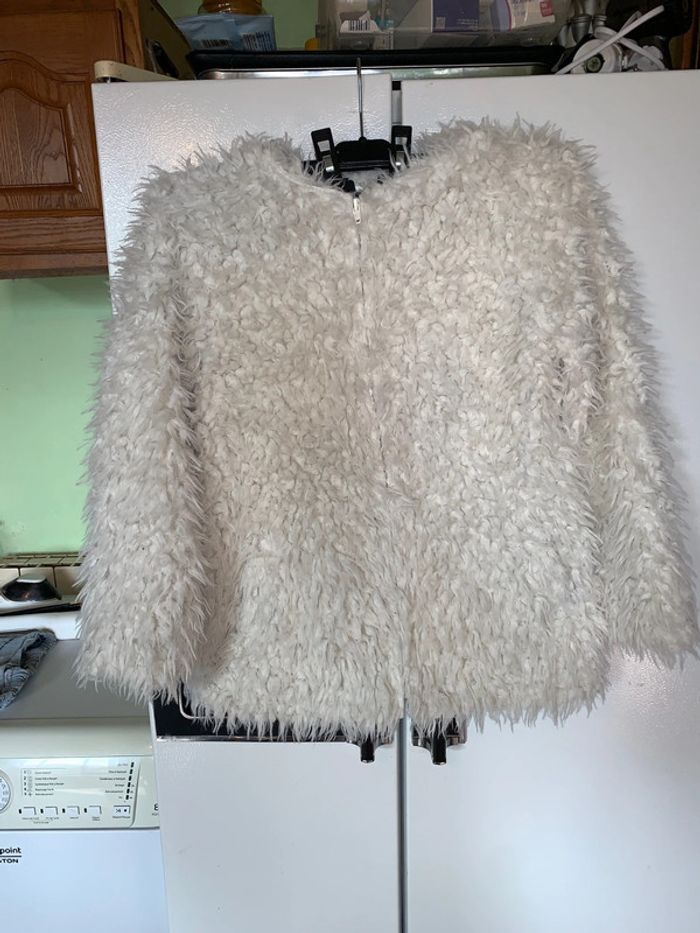 Veste fourrure fille