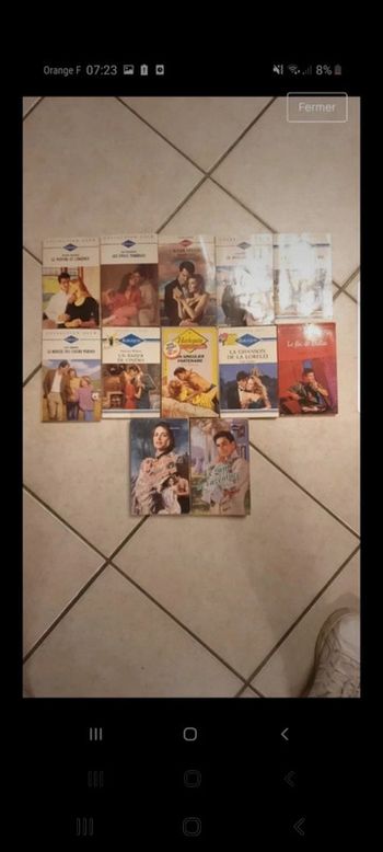 Gros lot de 12 livres Harlequin