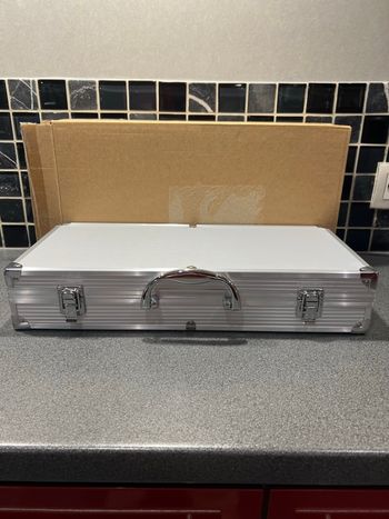 Valise métallique spéciale barbecue