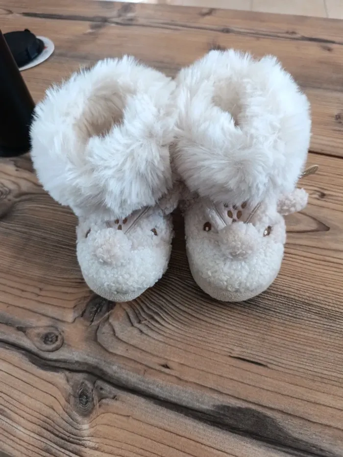 Chausson boots de noel - photo numéro 4