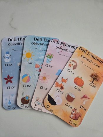 Lot defi budget 4 saisons 