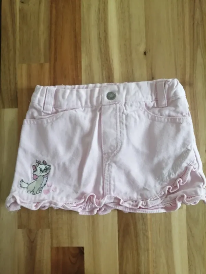 Jupe culotte intégré H&M marie Aristochat rose