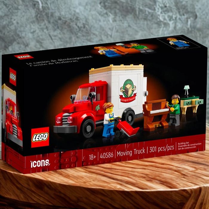 Le camion de déménagement - LEGO® Icons 40586 - photo numéro 2