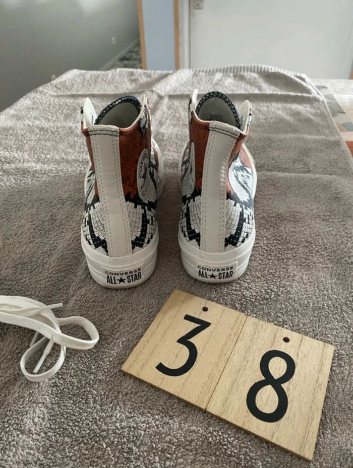 Converse femme montante taille 38 - photo numéro 2