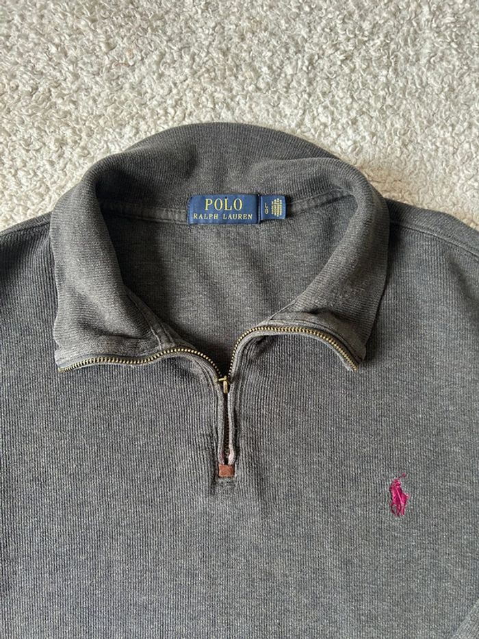 Zip Ralph Lauren Gris - photo numéro 3