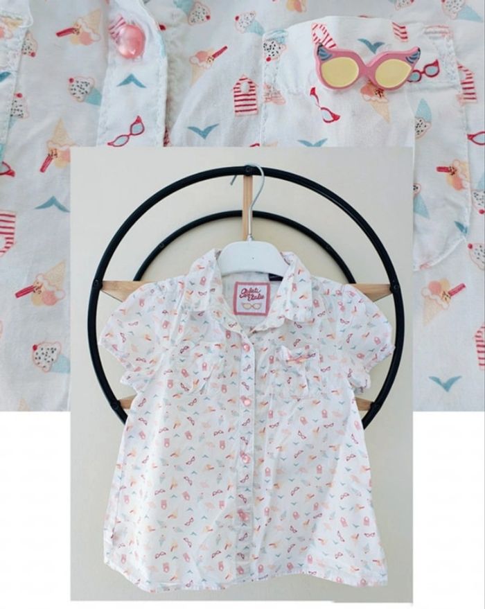 4 ans chemise été sergent major