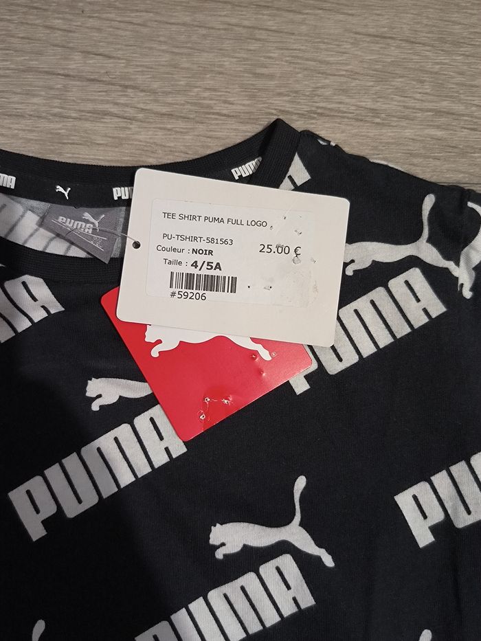T-Shirt Puma enfant - photo numéro 3