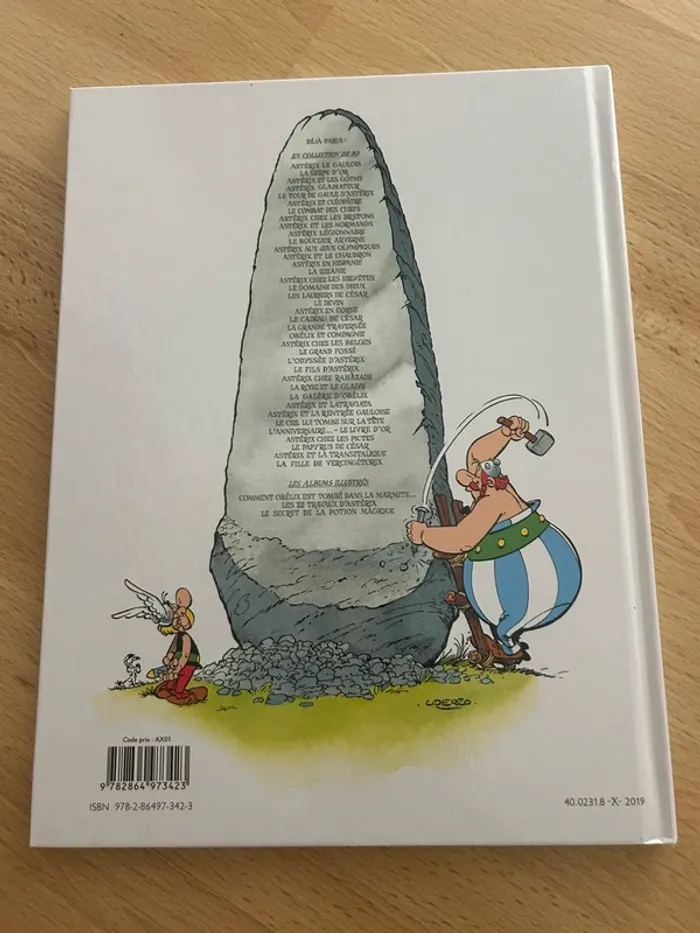BD Asterix - La fille de Vercongetorix - photo numéro 2