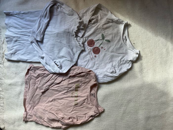 Lot de 3 hauts manches longues