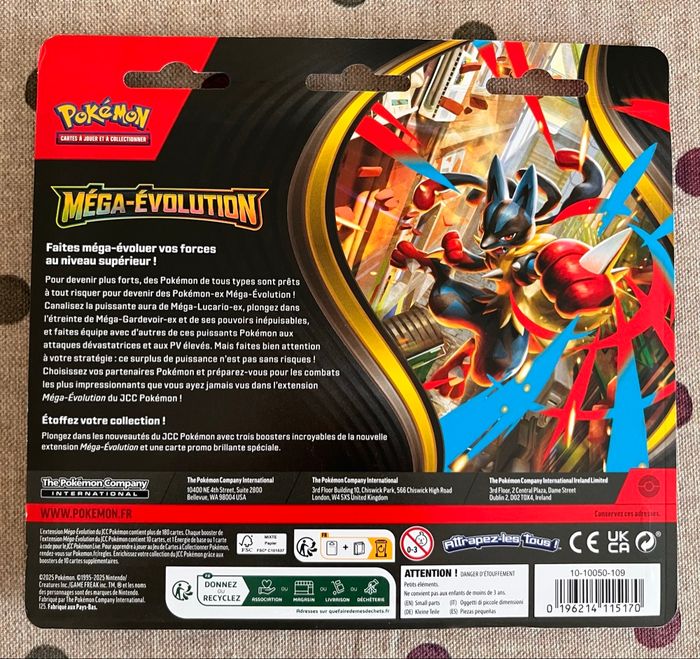 Tripack Mega Évolution Pokémon - photo numéro 2