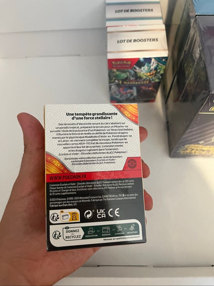 Pokémon Bundle 6boosters ev8 FR - photo numéro 3