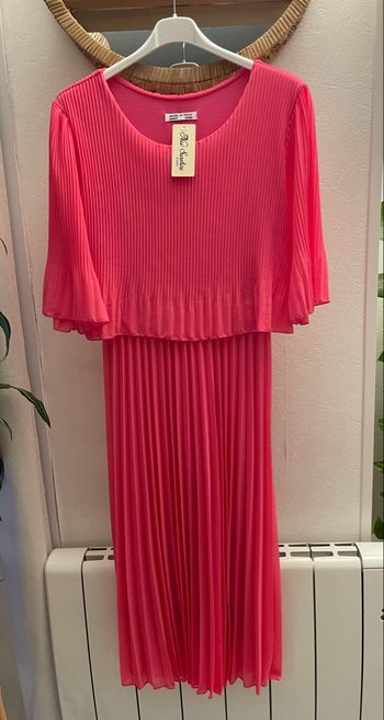 Robe plissé doubler 