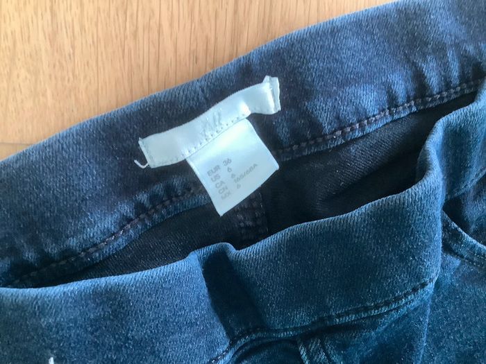 Jeggings H&M bleu brut taille 36 - photo numéro 4