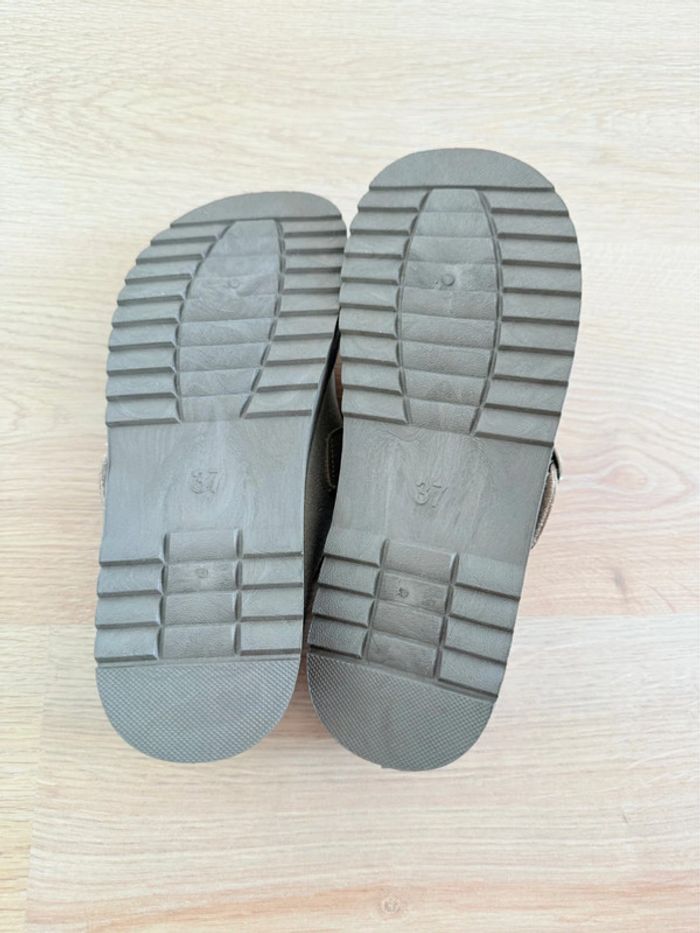 Sabots style Birkenstock beige - photo numéro 5