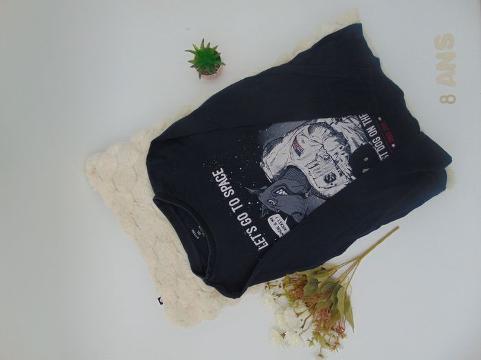 tee-shirt 8 ans