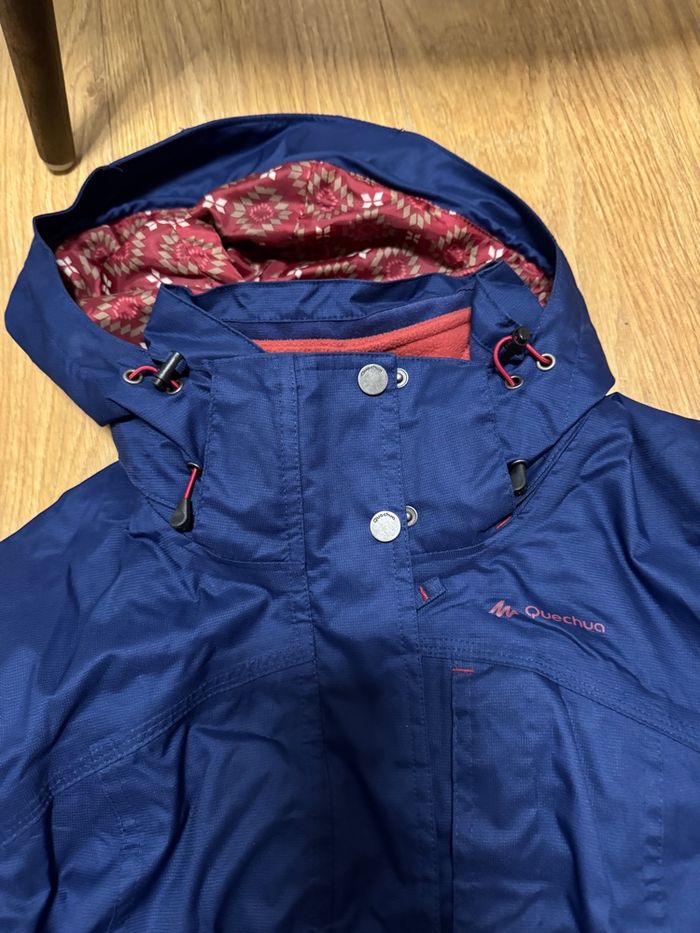 Veste hiver femme 2 en 1 (polaire + imperméable) - photo numéro 4