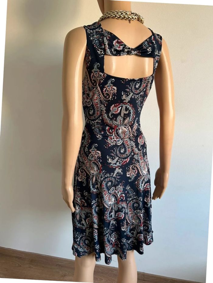Robe imprimée sans manches Jacqueline Riu taille 38 jamais portée - photo numéro 8