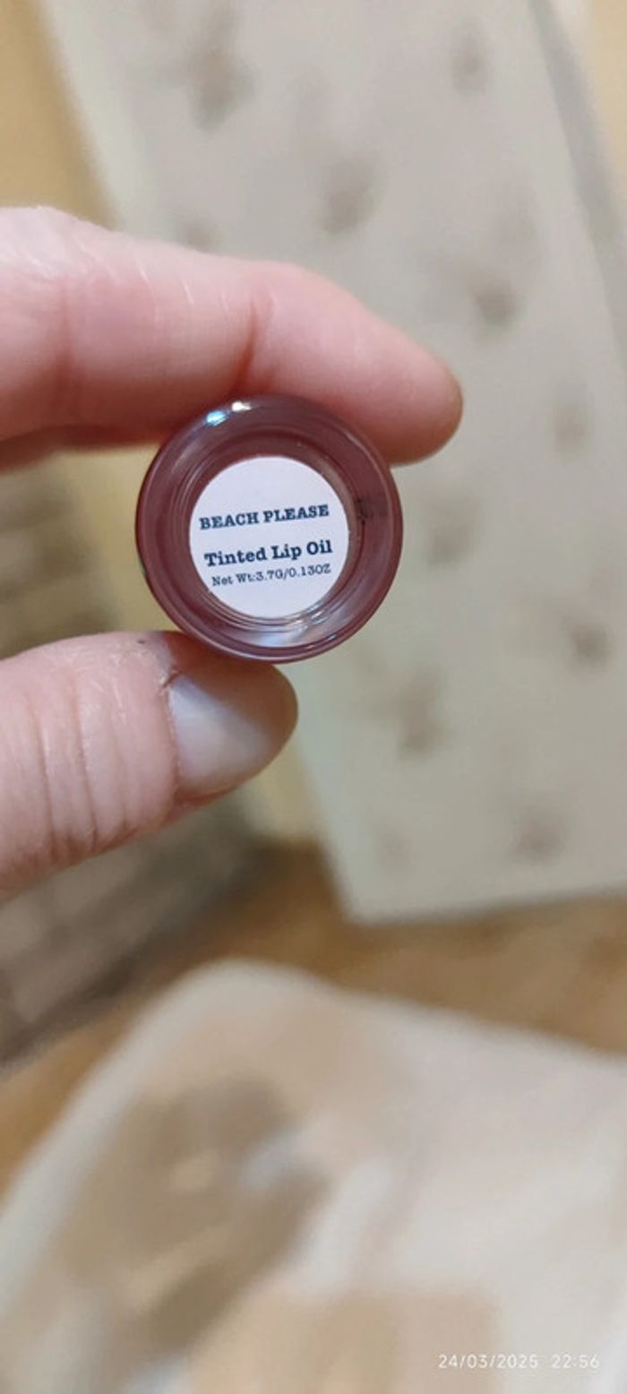 Sophia+Mabelle Tinted Lip Oil Teinte Beach Please - photo numéro 4