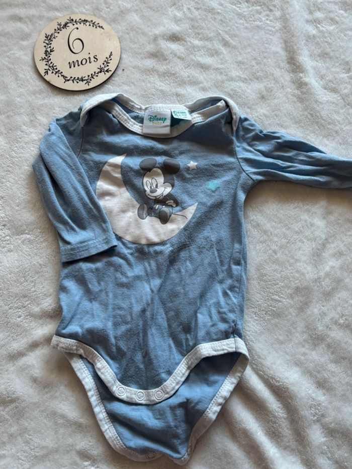 Body Mickey 6 mois disney baby