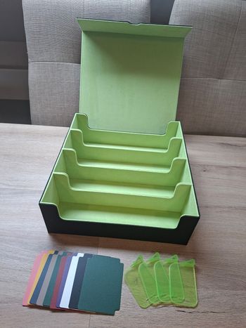 Boite deck box pour 3200 cartes Pokémon / Yu-Gi-Oh ou autres TCG + 14 séparateurs 