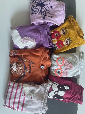 Lot de t shirt fille